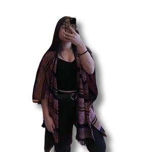 Pull & Bear Poncho Cardigan